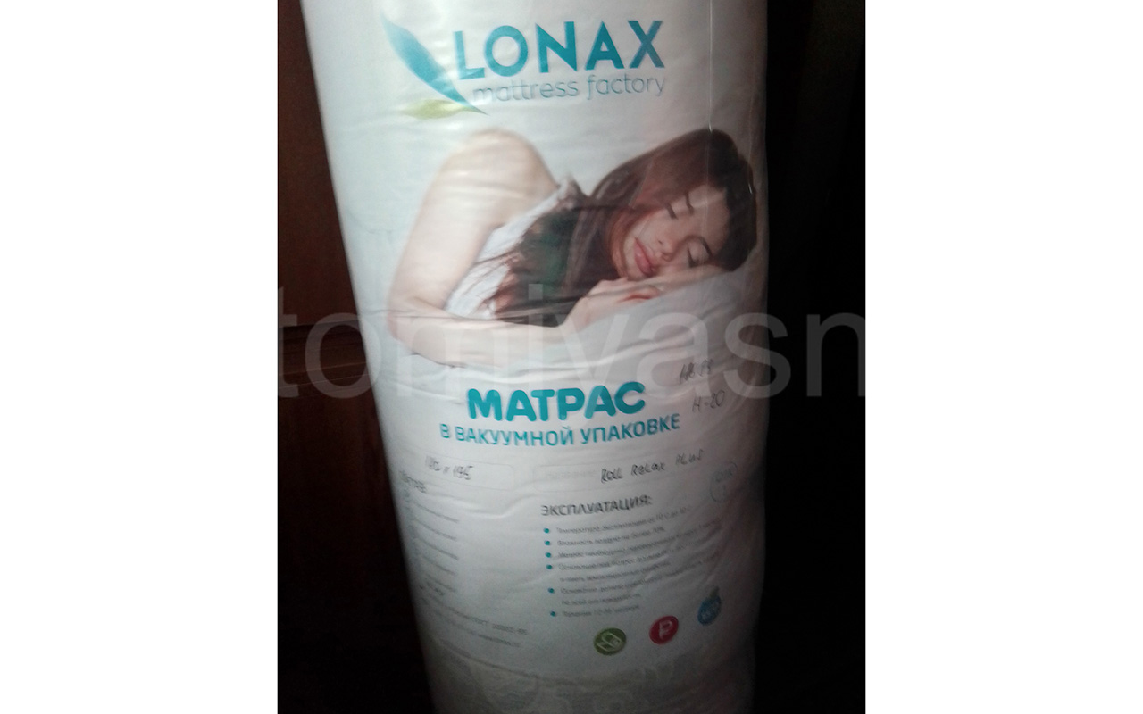 отзыв о Матрас Lonax Скрученные Roll Relax plus фото 7